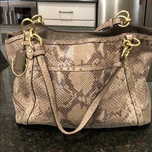 Animal Print Coach Purse